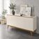 Balcao Buffet Ares 4 Portas 161 Cm Henn Off White Nature