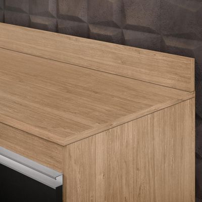 Tampo Para Balcão De Cozinha 150cm Mdp Castanho - Lumil