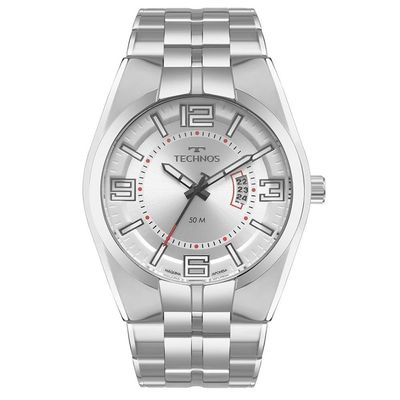 Relógio Technos Masculino Skymaster Prata - 2115txk/1k 2115txk/1k