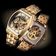 Relógio Technos Masculino Automatico Dourado - G3265ac/1d G3265ac/1d