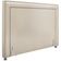 Cabeceira Cama Box Casal Queen 160 cm P05 Berlim Corino Branco - Lyam Decor