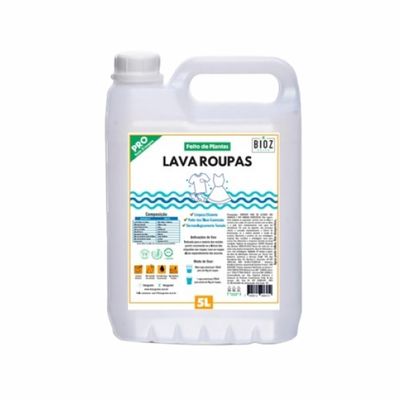 Lava Roupas Super Concentrado Biodegradável BioZ Green 5L
