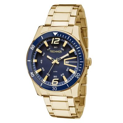 Relógio Technos Masculino Racer Dourado - 2115lajs/4a 2115lajs/4a