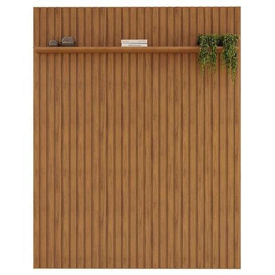 Painel Para 65 Polegadas Ripado 183x240cm Pratisk D04 Freijó - Mpozenato