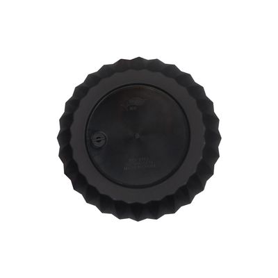 Vaso Cachepot Wave 25cm Preto