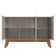 Balcao Buffet Ares 3 Portas 122 Cm Henn Off White Nature