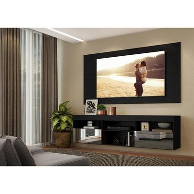 Rack Com Painel Tv 65" Espelho Flórida Multimóveis V3322