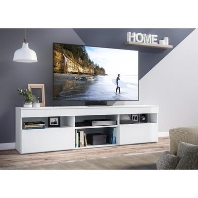 Rack Para Tv Até 65´´ Fg3308 Com 2 Portas Branco