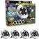Kit 4 Luminaria 8 Leds Solar Spot Balizador Inox Espeto Jardim Escada Refletor Chao Decoracao