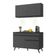 Armário De Cozinha Compacta 2 Peças Mp2012.895 Up Preto