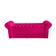 Kit Dubaí Cabeceira De Cama Box Casal E Recamier Baú Solteiro 90 Cm Suede Rosa Pink Do Lar Móveis