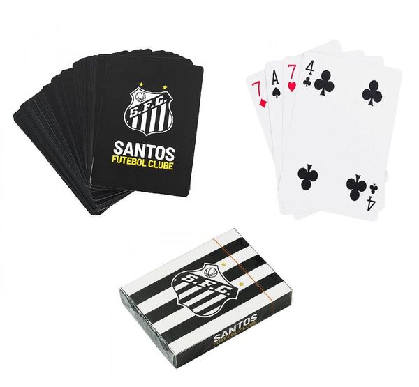 Baralho de Plástico Santos Oficial