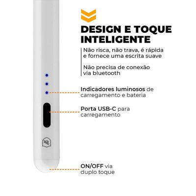 Caneta Touch Capacitiva Pro Palm Rejection - Gshield