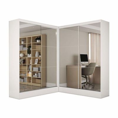 Closet Casal Belém 4 Portas Premium 4 Gavetas Carioca Móveis