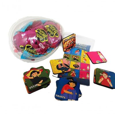 Páscoa Para Autistas Jogo Da Memória Emoções 6 Pares + Chocolates E Guloseimas