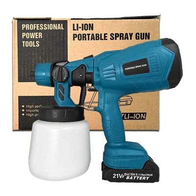 Pulverizador Spray Eletrico Portatil 21v 3 Bicos 2 Baterias