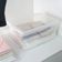 Kit 3 Caixas Organizadoras 15L Plástico com Tampa My Closet Ordene Transparente Retangular