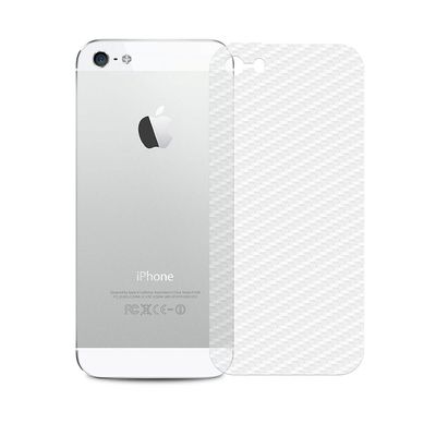 Película Traseira de Fibra de Carbono Transparente para Iphone 5 , 5s , SE - Gorila Shield