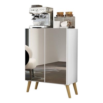 Aparador Cantinho do Café e 2 Portas Multimóveis Branco