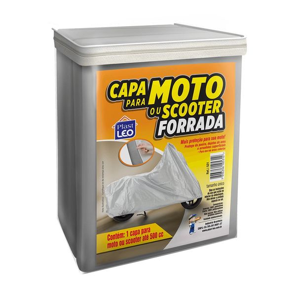 Capa para Moto Plast Leo Lisa Forrada