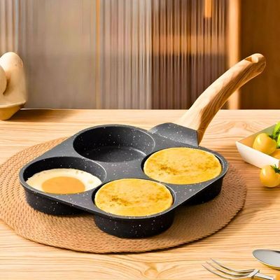 Panela Antiaderente Frigideira 4 Em 1 - Vários Alimentos