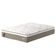 Colchão Casal Molas Ensacadas Guarda Costas Alameda 138x188x30cm Marrom-branco Probel Marrom-branco