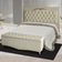 Kit De Cabeceira De Cama Box E Calçadeira Baú Barcelona Casal 140 Cm Retro Capitonê Suede Porcelana Do Lar Móveis