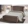 Kit Cabeceira De Cama Box E Calçadeira Baú Luxo Queen 160 Cm Suede Rosê Do Lar Móveis