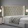 Cabeceira De Cama Box Luxo King 195 Cm Suede Porcelana Do Lar Móveis