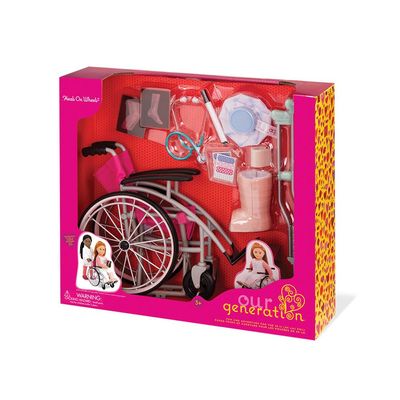 Conjunto Médico Para A Boneca Our Generation.