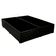 Cama Box Baú Queen Bipartido Sintético Sereneprime Preto 158x198x44