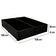 Cama Box Baú Queen Bipartido Sintético Sereneprime Preto 158x198x44