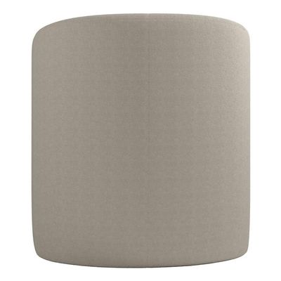 Poltrona Giratória Decorativa Para Sala Dandara K04 Bouclê Bege - Mpozenato