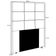 Cabeceira Cama Solteiro 90cm Esmeralda Veludo J02 Preto - Mpozenato