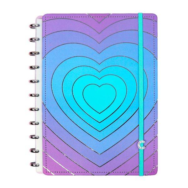 Caderno Inteligente Grande Silver Love
