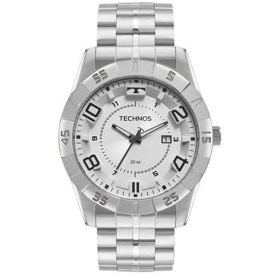 Relógio Technos Masculino Racer Prata - 2115mxl/1k 2115mxl/1k