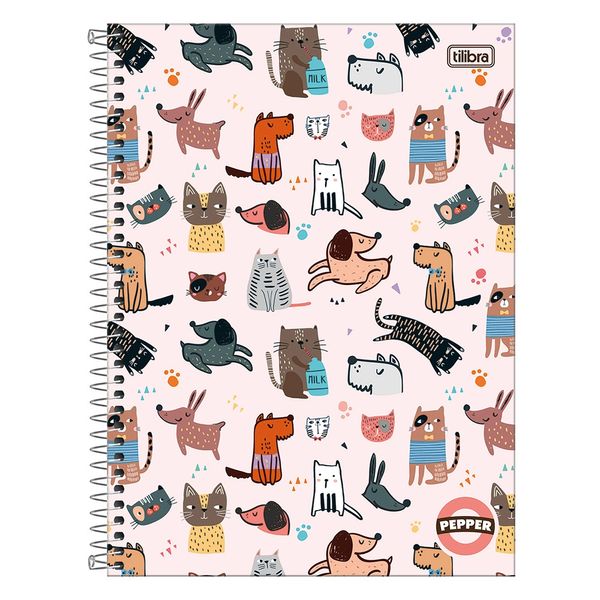 Caderno Universitário Tilibra Pepper 12 Matéria 192F Caderno Universitário Tilibra Pepper 12 Matéria 192F
