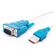 Cabo Adaptador Usb 2.0 Serial Conversor Rs232 Db9 9 Pinos