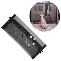 Porta Tela Protetora Grade Bebes Cães Gatos Pet 182 X 76 Cm