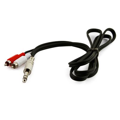 Cabo P10 Estereo para 2 RCA - 20 Metros
