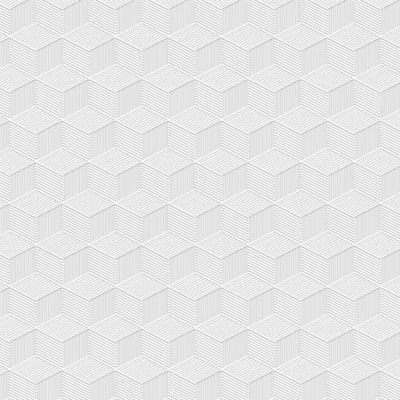 Papel de Parede Fiesta Modern Cubo Mágico Branco 543221 Fiesta Modern 543221