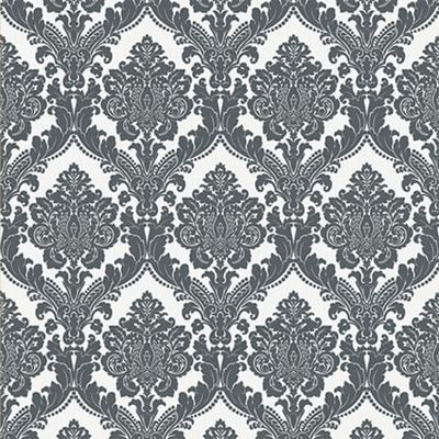 Papel de Parede Fiesta Modern Damask Chumbo 533132 Fiesta Modern 533132
