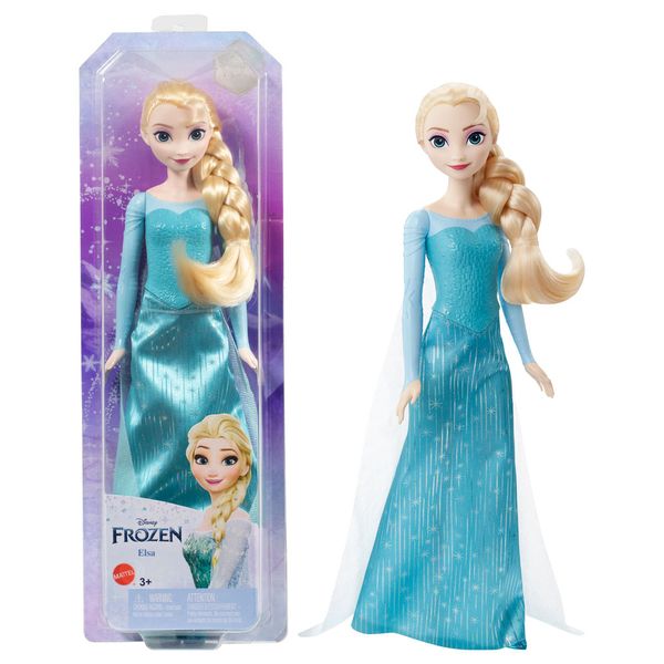 Boneca Frozen Elsa ou Anna Mattel Disney - Item Sortido Boneca Frozen Elsa ou Anna Mattel Disney - Item Sortido