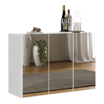 Aparador Buffet 3 Portas Vegas Multimóveis V1011 Branco