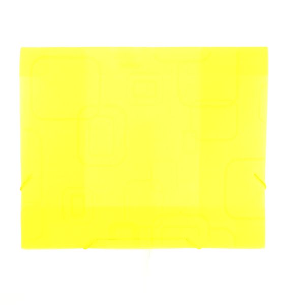 Pasta Aba Elástico Dello Fine Lombo 4cm Amarela 33,5x23,5cm Pasta Aba Elástico Dello Fine Lombo 4cm Amarela 33,5x23,5cm