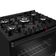 Fogão Mueller 5 Bocas Com Mesa De Vidro E Grades De Ferro Preto Bivolt