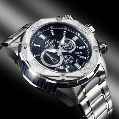 Relógio Technos Masculino Legacy Prata - Js25bbz/1a Js25bbz/1a
