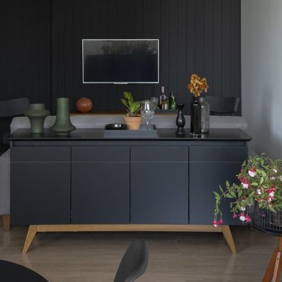 Buffet Classic 4 PT Preto
