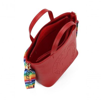 Bolsa Shopper Mickey Stamp Vermelho - Unico Vermelho