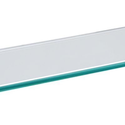 Prateleira de Vidro Tramontina Glass Reta com Suporte Injetado 600x150x8 mm
